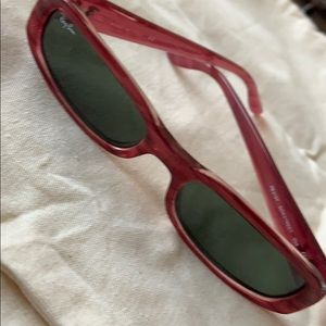 Ray ban sunglasses, burgundy